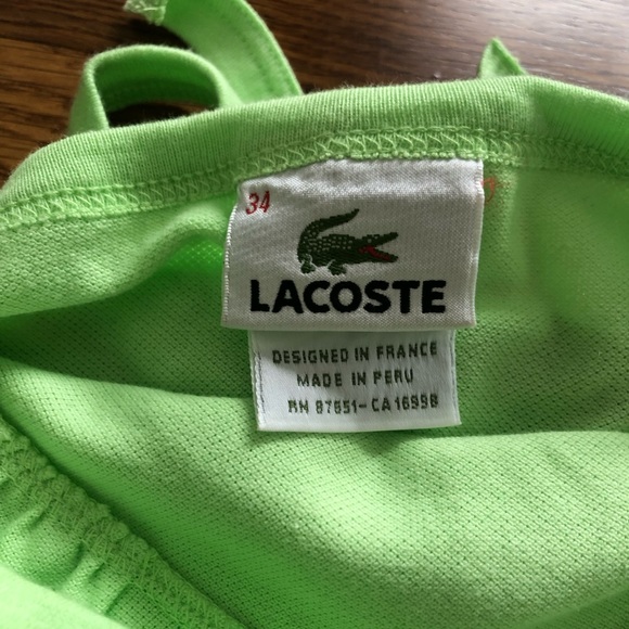 Lacoste Halter Dress - Picture 4 of 4